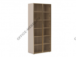 Шкаф 2-х дверный для документов (двери cтекло) AU0920/GBR/S.U727 на Office-mebel.ru