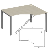 Эргономичный стол п\л TDM32215315 на Office-mebel.ru