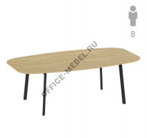 Стол для переговоров 230 135S1002 6Z (7016) на Office-mebel.ru