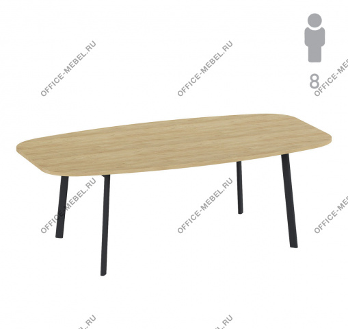 Стол для переговоров 230 135S1002 6Z (7016) на Office-mebel.ru