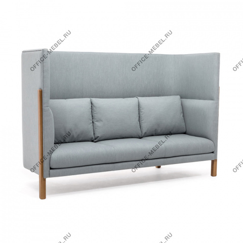 Мягкая мебель для офиса Диван 3-местный высокая спинка на Office-mebel.ru