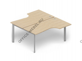 Стол BENCH на 2 рабочих места BR2T1612 на Office-mebel.ru