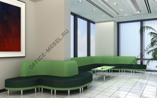 Снейк - Мягкая мебель для офиса из материала Кожа из материала Кожа на Office-mebel.ru