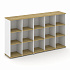 Стеллаж пять узких секций, 3 ниши CN.STU-350 на Office-mebel.ru 1