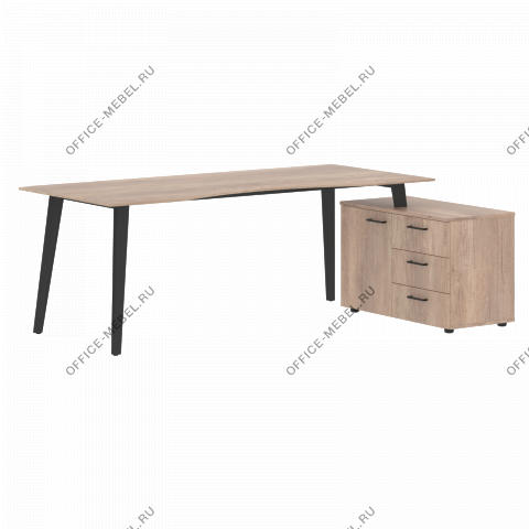 Стол руководителя JCT 2013 (L/R) на Office-mebel.ru