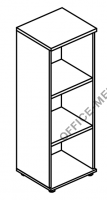 Стеллаж средний узкий (топ ДСП) МР 9461 на Office-mebel.ru