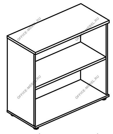 Стеллаж низкий (топ ДСП) МР 9450 на Office-mebel.ru