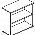 Стеллаж низкий (топ ДСП) МР 9450 на Office-mebel.ru 1