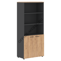 Шкаф с 1 комплектом глухих малых дверей   JHC 85.5 на Office-mebel.ru