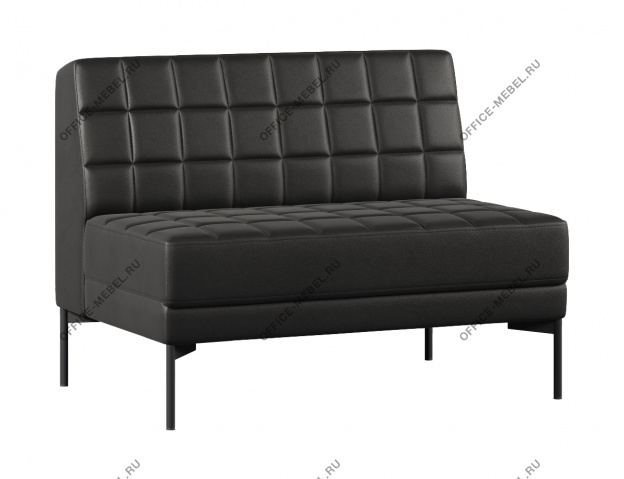 Мягкая мебель для офиса Секция без подлокотников двухместная CHAIRMAN ЭЛИФ на Office-mebel.ru