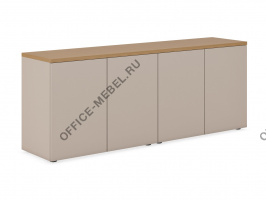 Низкий шкаф  (греденция) с 4-мя дверками AU1807/V29.U727 AU1807/V28.U999 на Office-mebel.ru