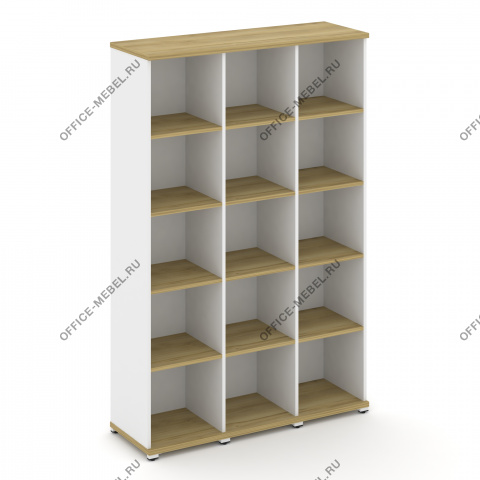 Стеллаж три узкие секции, 5 ниш CN.STU-530 на Office-mebel.ru