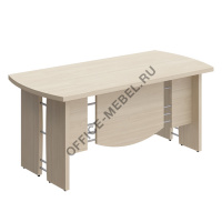 Стол руководителя письменный В 102 на Office-mebel.ru