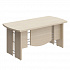 Стол руководителя письменный В 102 на Office-mebel.ru 1