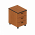 Тумба выкатная 3-х ящичная с центральным замком и лотком 219 на Office-mebel.ru 1