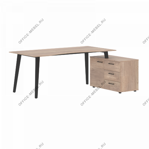 Стол руководителя JCT 1813 (L/R) на Office-mebel.ru