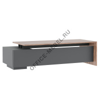 Стол письменный на опорной тумбе DLI37210232 П/Л на Office-mebel.ru