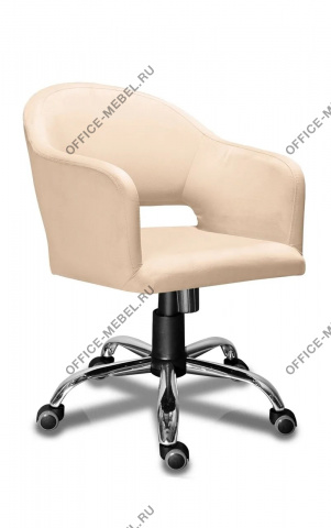Офисное кресло КОМФОРТ ХРОМ  на Office-mebel.ru