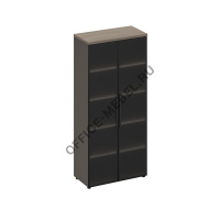 Шкаф для документов со стеклянными высокими дверями РС 314 на Office-mebel.ru