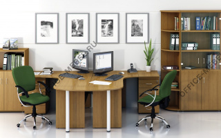 Блиц - Офисная мебель для персонала темного декора темного декора на Office-mebel.ru