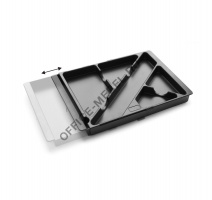 Лоток для канцтоваров ЧЕРНЫЙ 112612403N на Office-mebel.ru