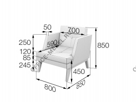 Кресло Bev1-2 на Office-mebel.ru