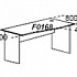 Стол рабочий фигурный (правый) Karstula F0168 на Office-mebel.ru 1