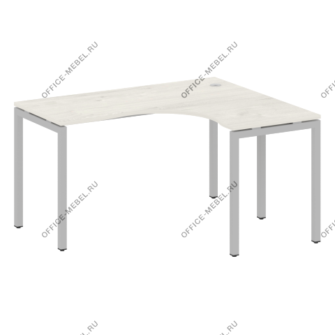 Стол криволинейный левый на П-образном м/к 40БП.СА-3 Л/П на Office-mebel.ru