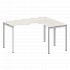 Стол криволинейный левый на П-образном м/к 40БП.СА-3 Л/П на Office-mebel.ru 1