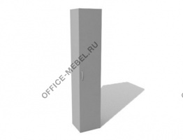 Шкаф для одежды узкий Э*-45.1 на Office-mebel.ru