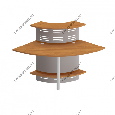 Модуль ресепшен 90 градусов угловой ФР 468 + ФР 493 ХР на Office-mebel.ru