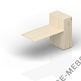 Стол с приставным шкафом Tower (приставной элемент) ETPS148T112 на Office-mebel.ru