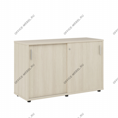 Тумба с раздвижными фасадами низкая TRD29634801 на Office-mebel.ru
