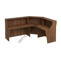 Стойка ресепшен угловая левая/правая К.9231 ДШ на Office-mebel.ru