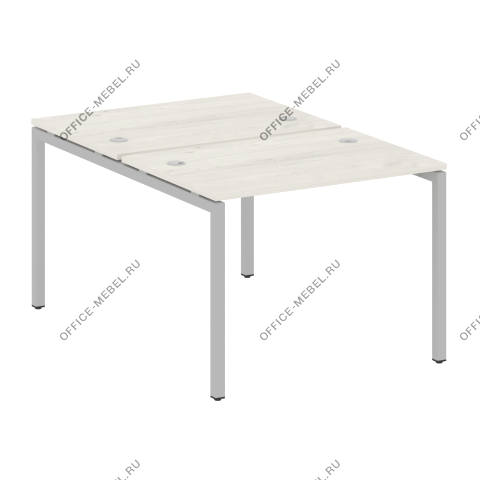 Рабочая станция на П-образном м/к 40БП.РАС-СП-2.1 на Office-mebel.ru