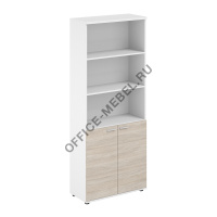 Шкаф высокий полуоткрытый 2-х дв 	MX.852 на Office-mebel.ru