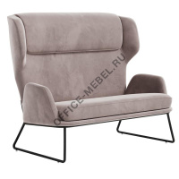Диван двухместный PRNT-02 на Office-mebel.ru