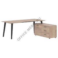 Стол руководителя JCT 2018 (L/R) на Office-mebel.ru