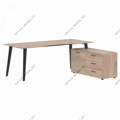 Стол руководителя JCT 2018 (L/R) на Office-mebel.ru