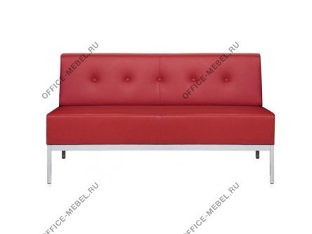 Мягкая мебель для офиса 2-х местный диван без боков Зипо на Office-mebel.ru