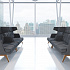 Мягкая мебель для офиса Диван 2-местный высокий Bev2H на Office-mebel.ru 2
