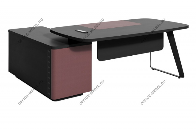Стол с тумбой Л/П DRV501SX.G3388 на Office-mebel.ru