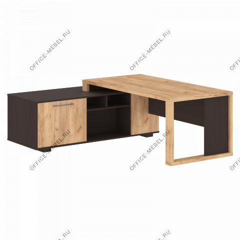 Стол руководителя (левый/правый) ACT 2118 (R/L) на Office-mebel.ru