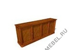 Шкаф низкий с 4-мя дверцами 1162 на Office-mebel.ru