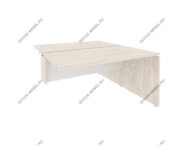 Стол-приставка двойной к опорным элементам O.D.SPR-3.8 на Office-mebel.ru