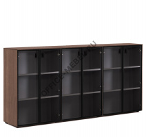 ENZO Шкаф-витрина H.120, 6 дв 109 734 ECL 01 на Office-mebel.ru