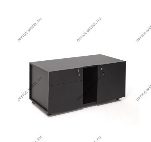 UNIO Приставка подкатная 103 201 black на Office-mebel.ru