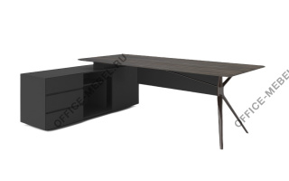 Cтол письменный с боковой тумбой левый 2,2 м WNS2216L/TA28YA на Office-mebel.ru