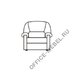 Кресло Панорама М.К1.02.5.0 на Office-mebel.ru