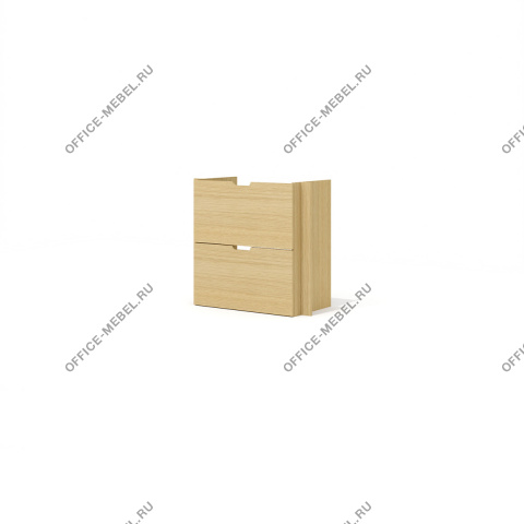 Бокс с двумя ящиками Rem-51 на Office-mebel.ru